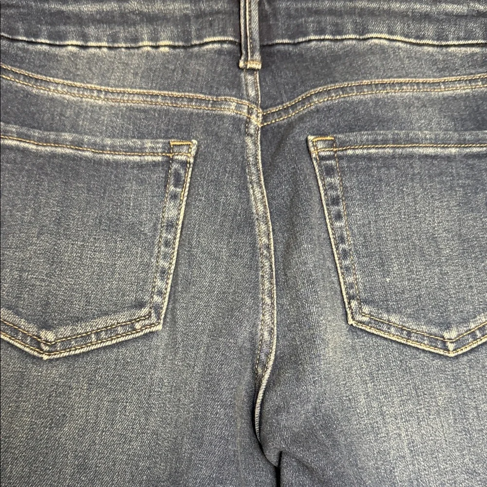 JBD Just Black Denim Women’s‎ 30 High Rise Straight Jeans Dark Wash stretch wide
